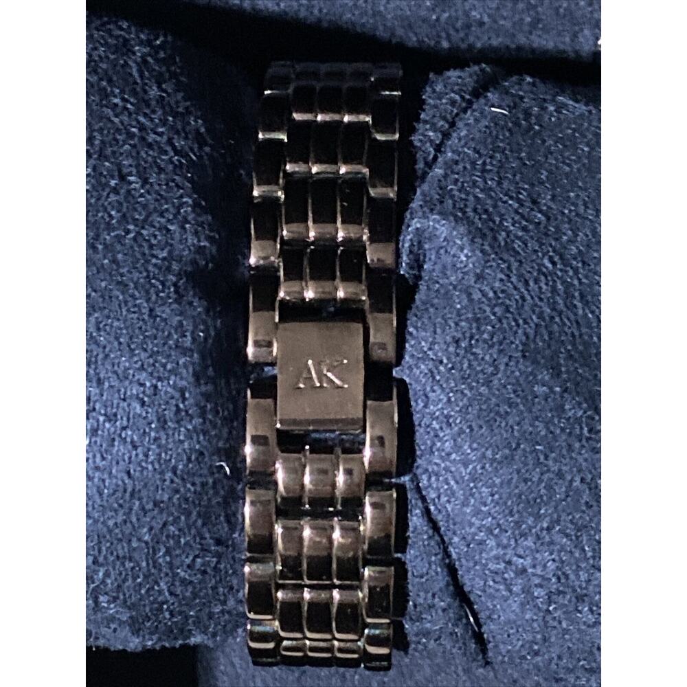 Anne Klein AK Ladies Watch Gemmed Bezel Dial Water Resistant 100ft Needs Battery - Picture 11 of 11